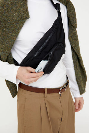 Sac banane ATLAS – LEFRIK (Noir)