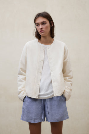Short Jacket (GABI) – Ecoalf (Natural)