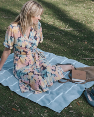 Robe midi fleurie – Dedicated (Flowers)